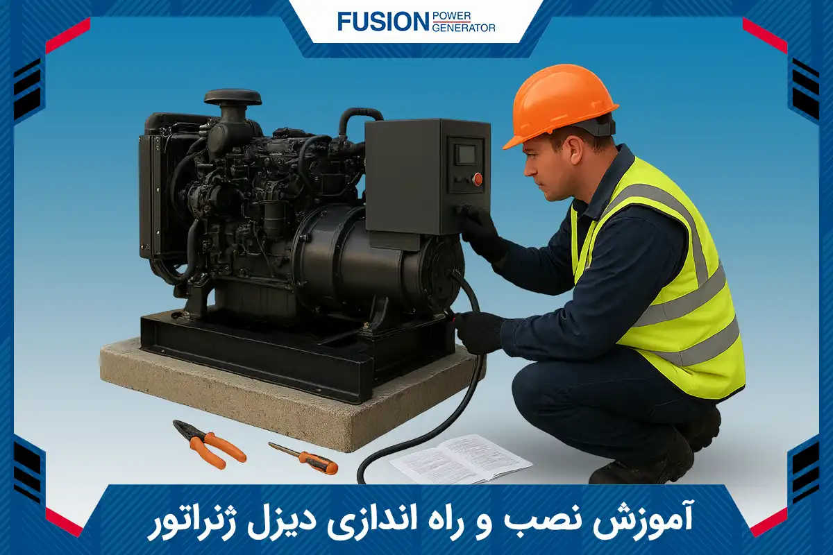 آموزش نصب و راه اندازی دیزل ژنراتور