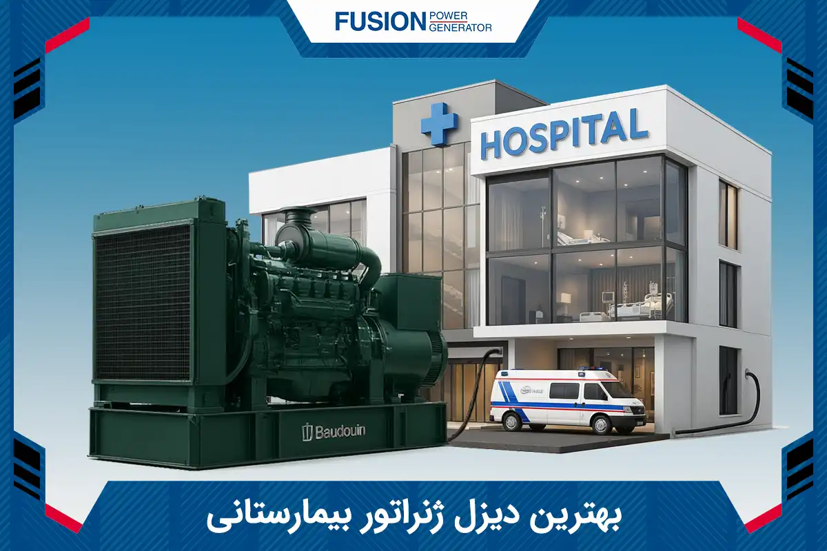 ژنراتور برق اضطراری بیمارستان