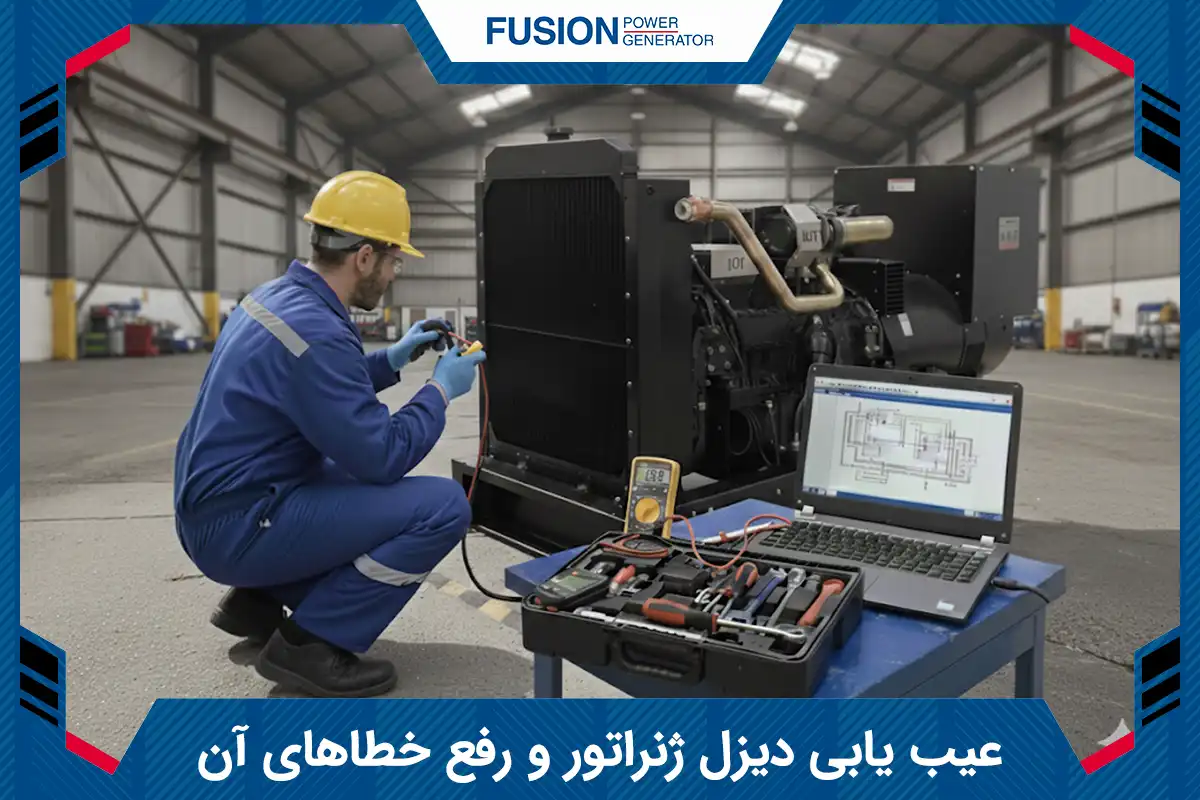 عیب یابی دیزل ژنراتور