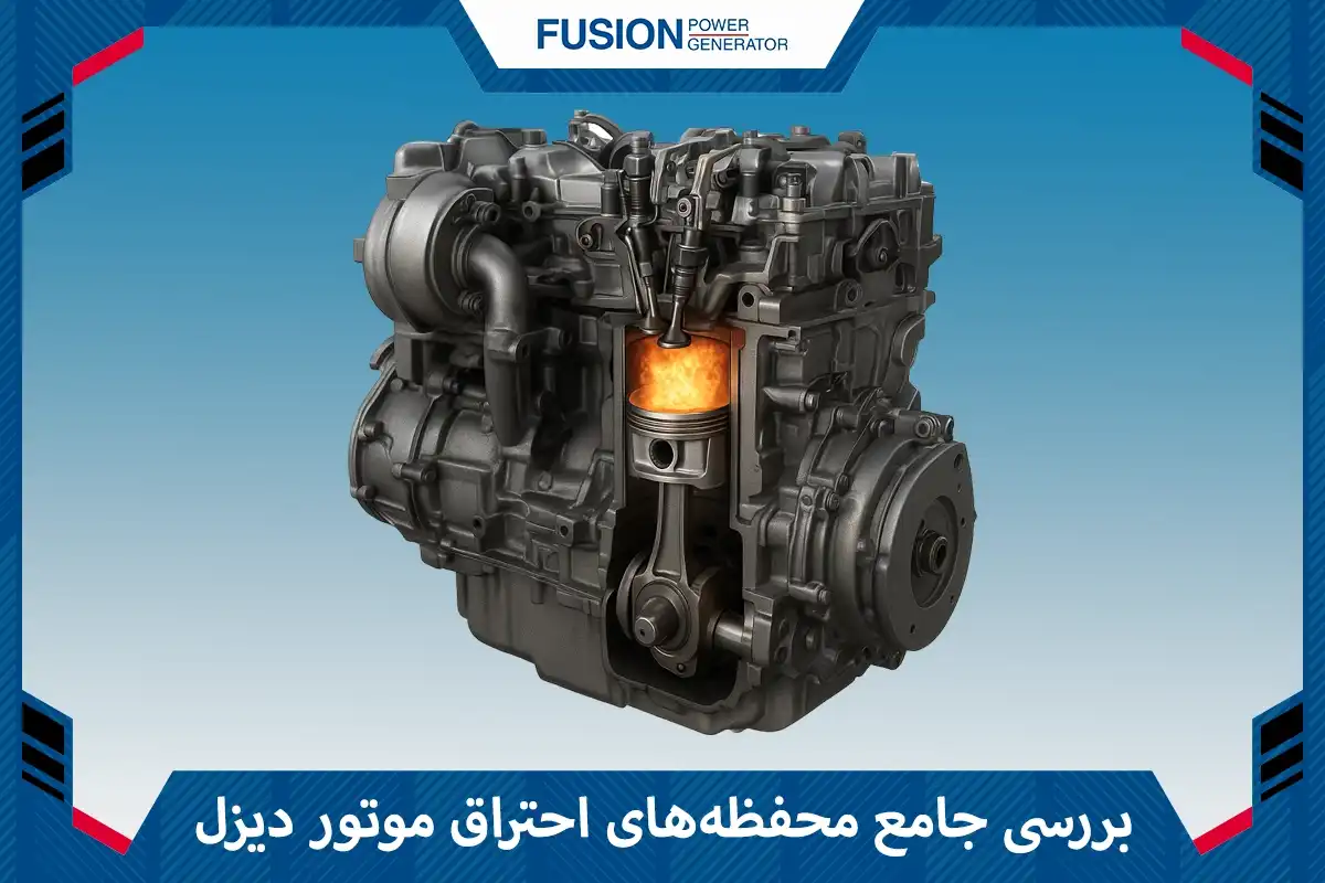 بررسی جامع محفظه‌های احتراق موتور دیزل