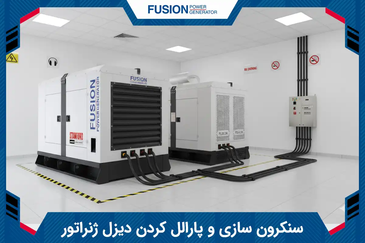 سنکرون سازی دیزل ژنراتور